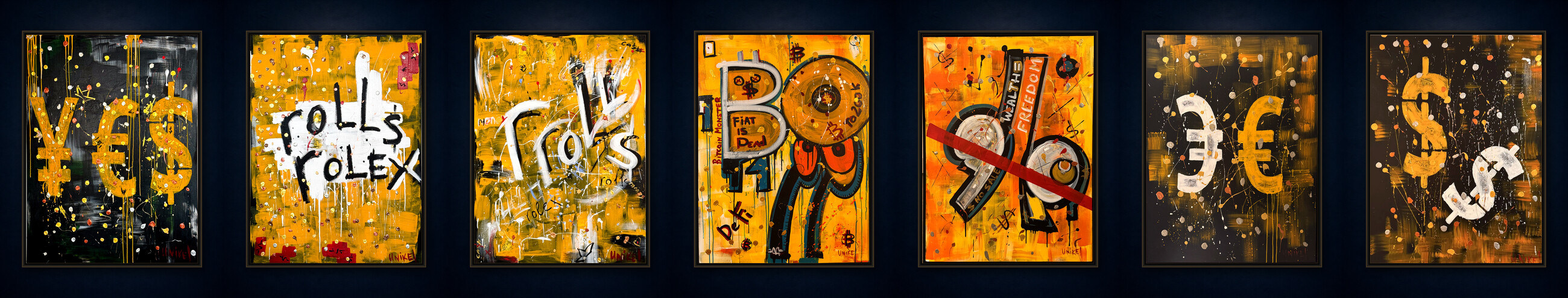 MONEY — the collection hung together