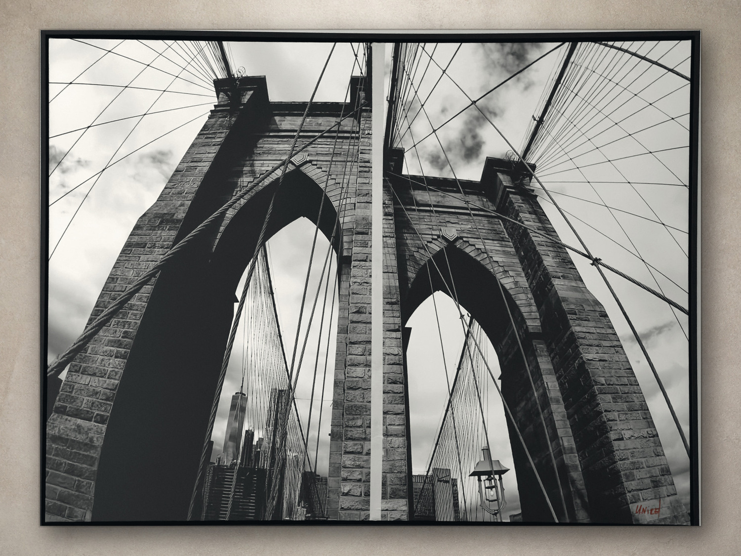 UNIKEL — Brooklyn Bridge, hand-finished